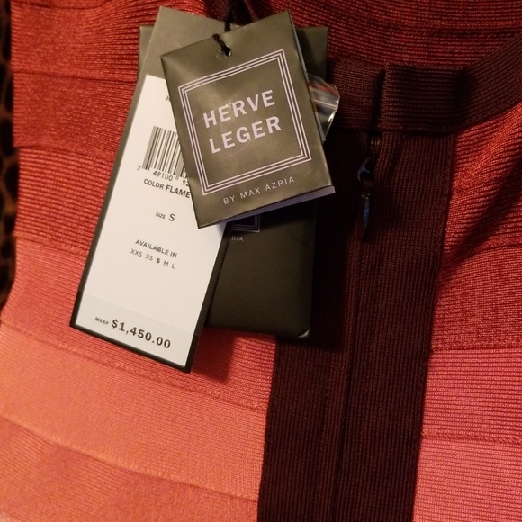 😍🤩NWT AUTHENTIC HERVE LEGER🤩😍 - Picture 4 of 7
